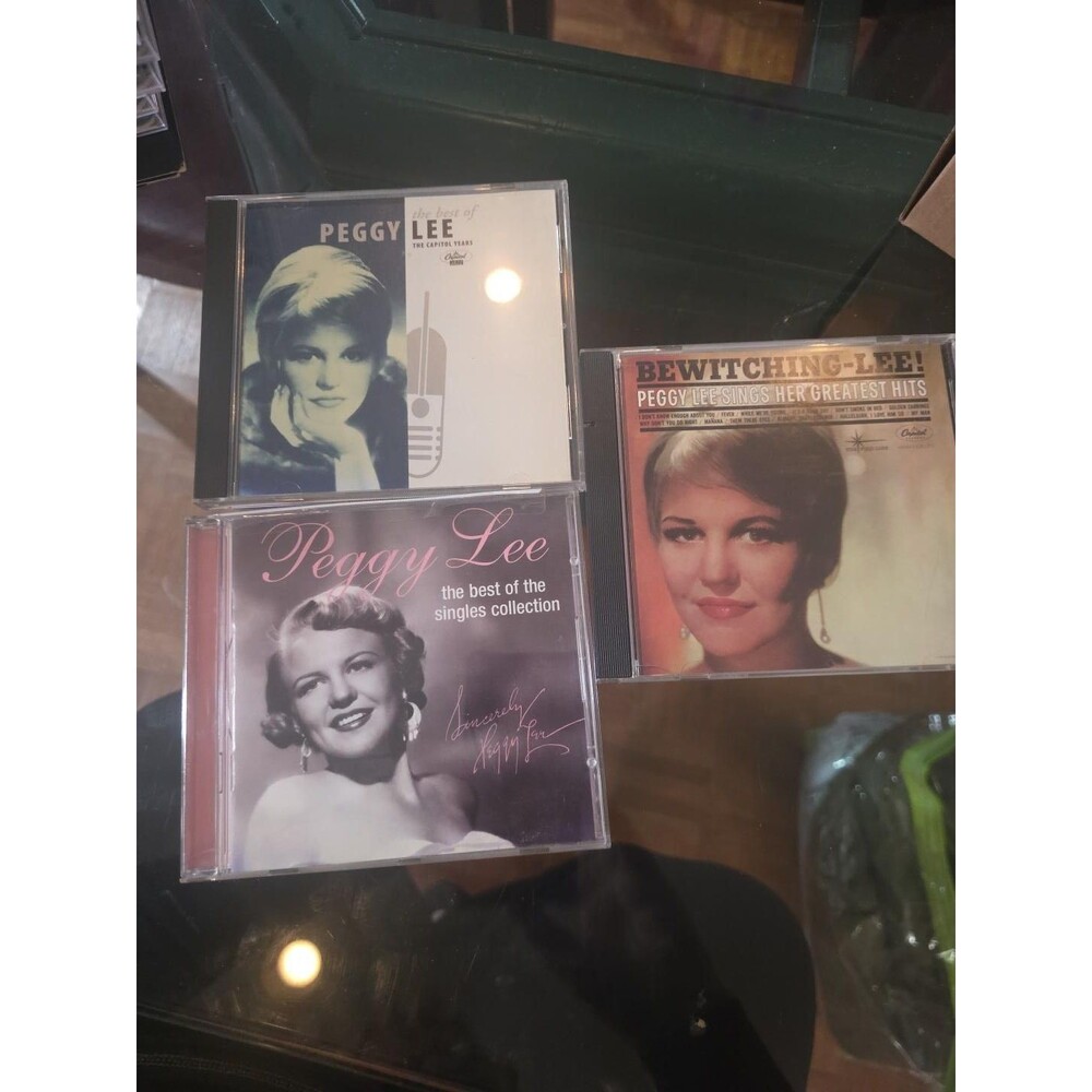 Peggy Lee 3 CD Lot Best Of Capitol Years (Sealed)  Bewitching-Lee  Best of Peggy